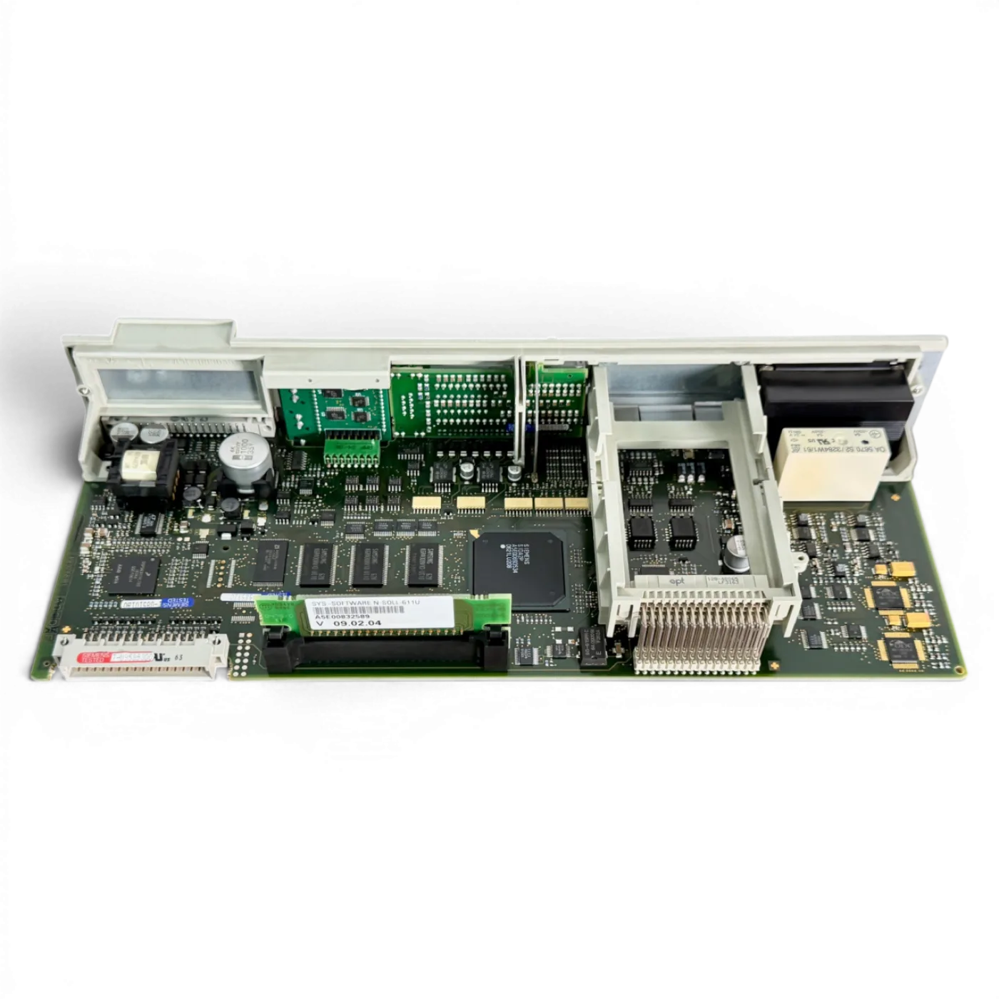 Siemens SIMODRIVE Regelungsbaugruppe Art.-Nr. 6SN1118-0NK01-0AA1 Seriennummer T-U92019482 - 5