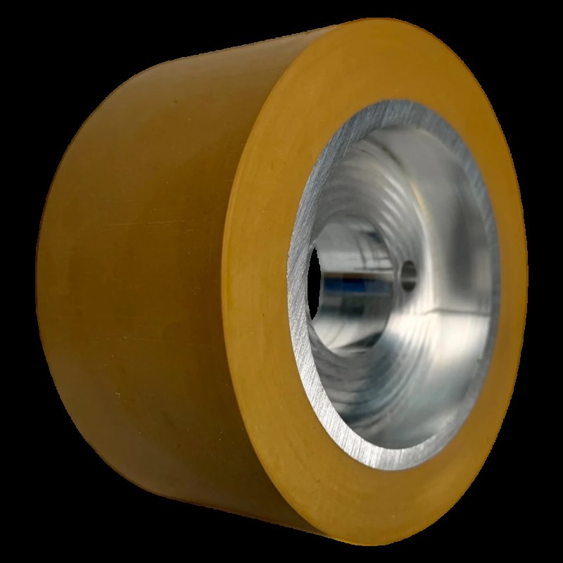 Vorschubrolle 110 x 50 mm CNC-Alukern – für Maggi, Haffner, HolzHer