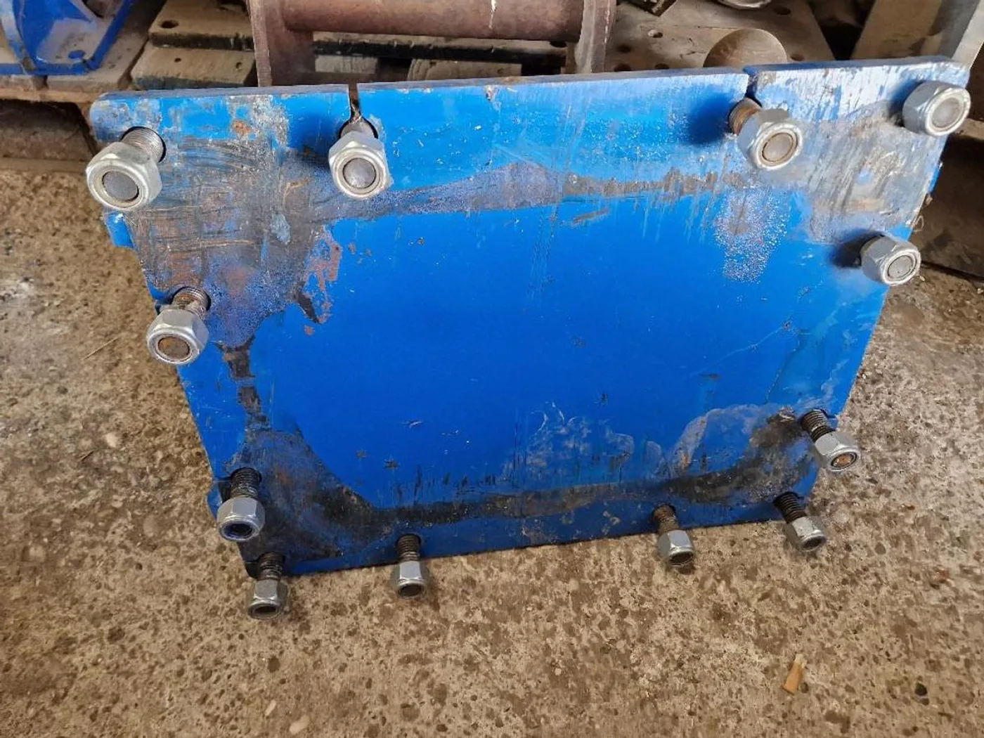 Hammer Abbruch & Sortiergreifer Anschraubplatte zu Mustang GRP450 GRP750 sowie Hammer GR45 GR75 - 7