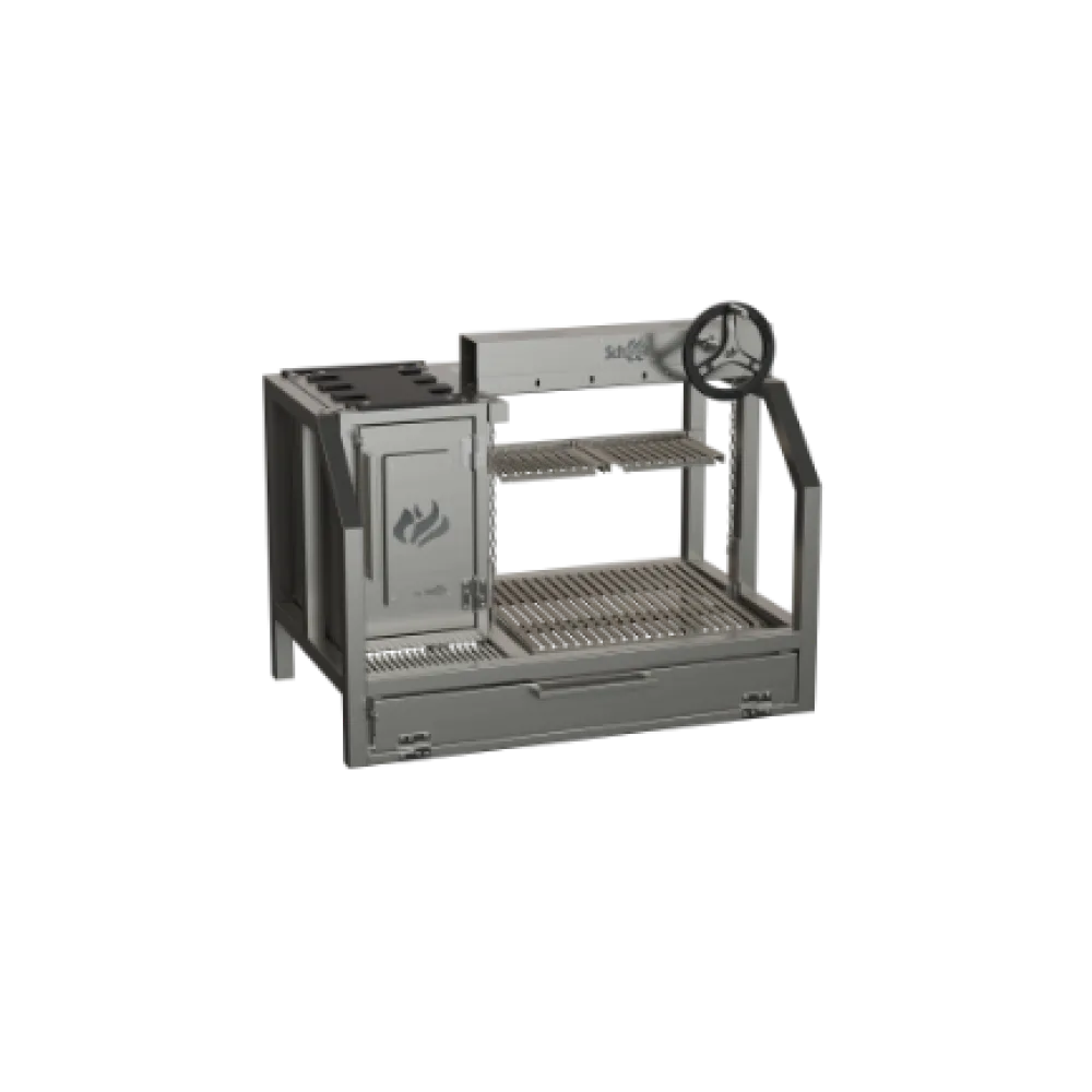 Scheer Parrilla 673-2, 1100mm Stainless Steel Grill - islandcatering