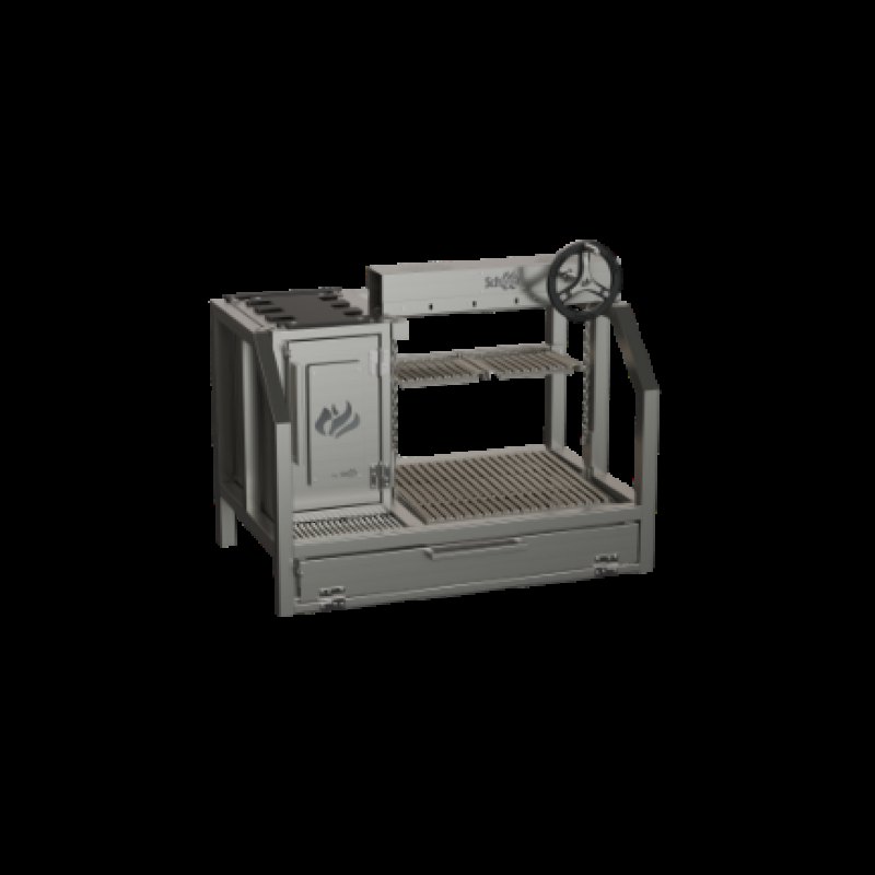 Scheer Parrilla 673-2, 1100mm Stainless Steel Grill - islandcatering