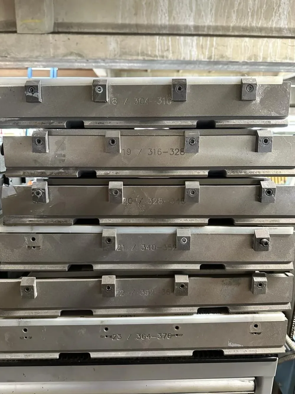 Muller Martini casetes de corte