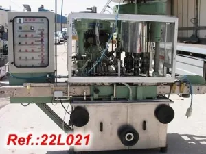 LLENADORA CERRADORA ROTATIVA AUTOMÁTICA "FARMOMAC" PARA PILFER 22mm MODELO F-270