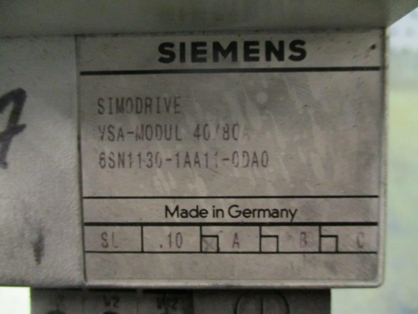 Simodrive VSA LT UEB SIEMENS - 3