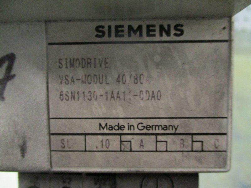 Simodrive VSA LT UEB SIEMENS