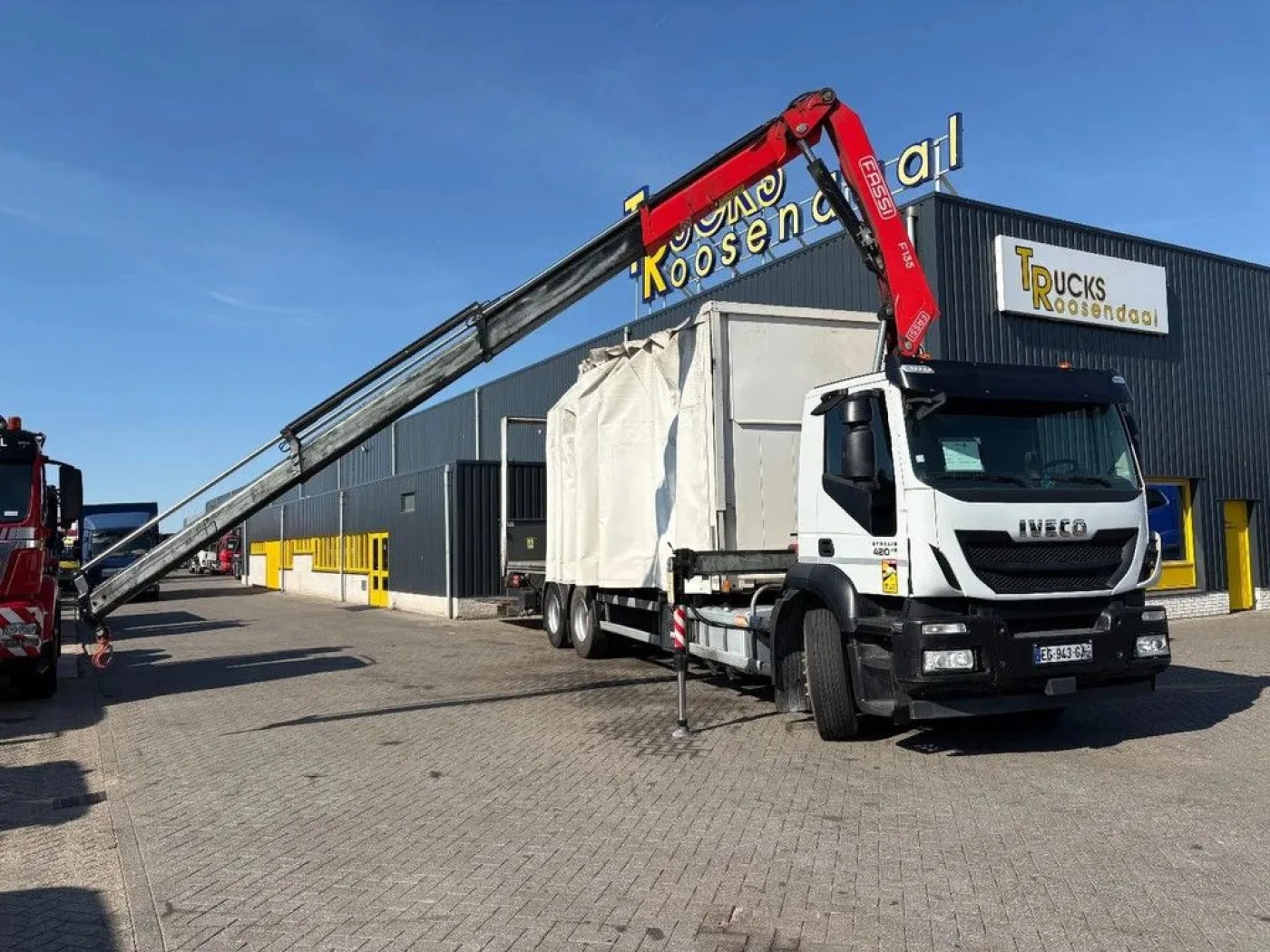 Iveco Stralis 420 + 6X2 + FASSI F 135 - 3X EXT. + REMOTE + EURO 6 + LOADLIFT - 3