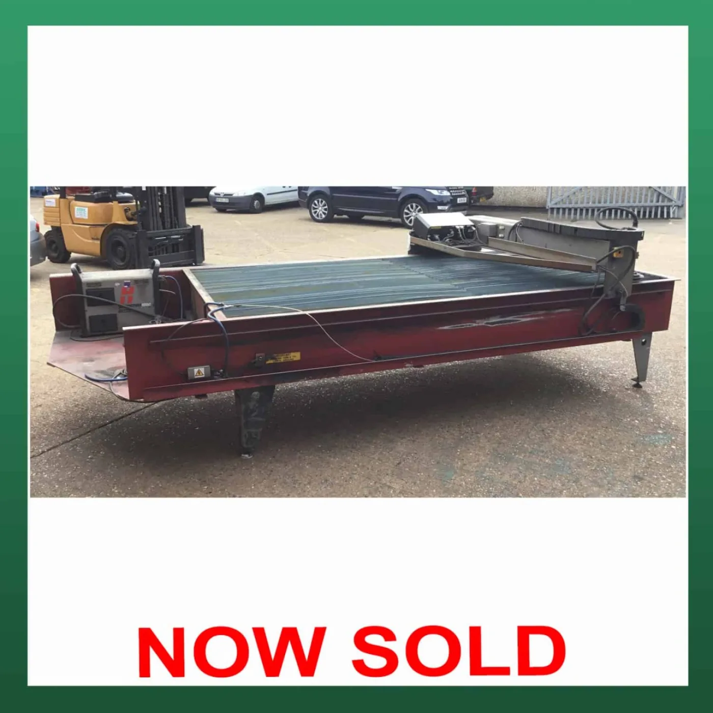 LOCKFORMER Vulcan NT 2000 Plasma Cutter Table Hypertherm Powermax 1000 - WNS - W. Neal Services Ltd - 1