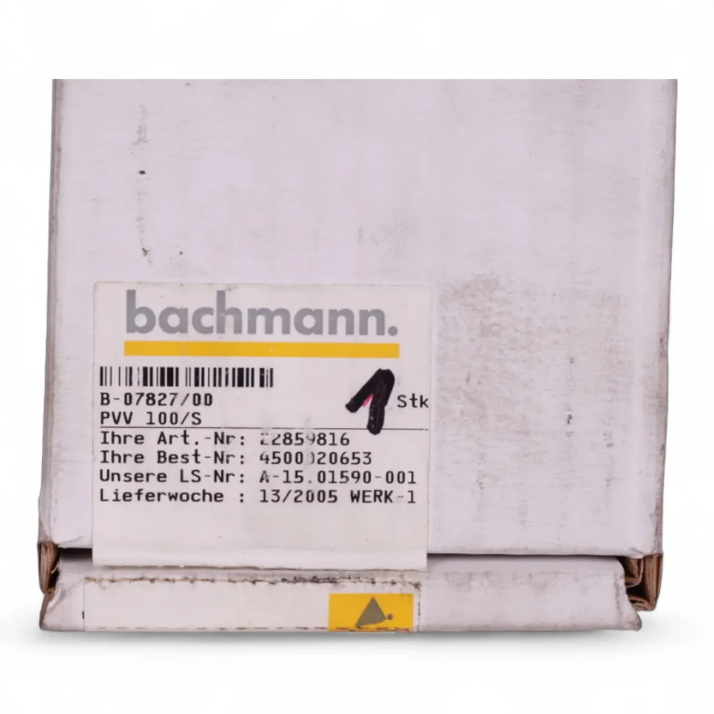 Bachmann Battenfeld PVV100 SB-07827/ Ventilsteuerung Valve Control - 5
