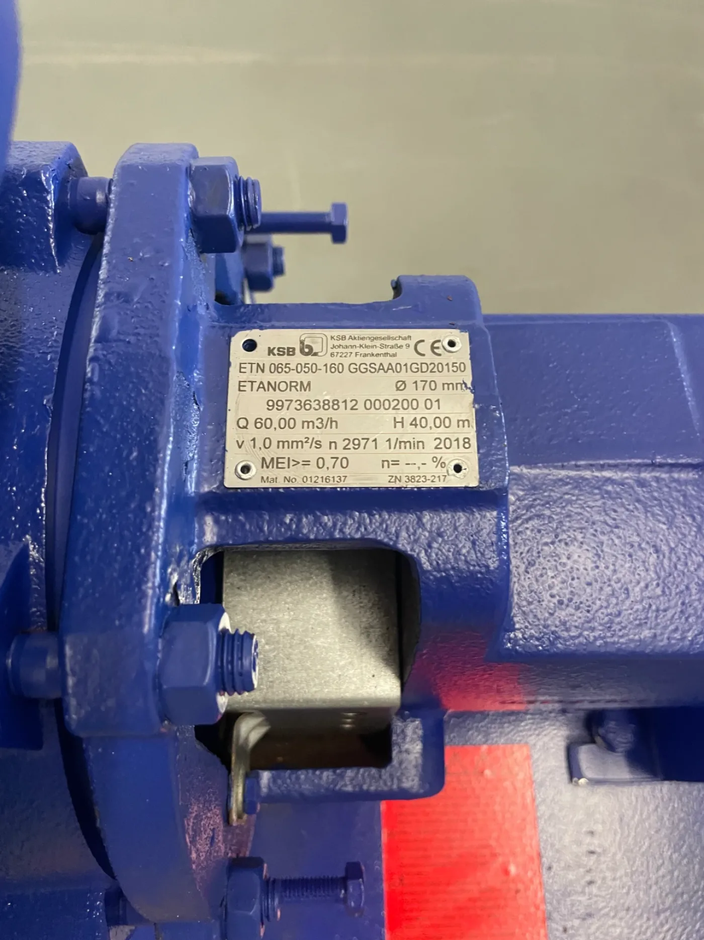 KSB ETN 065-050-160 GGSAA01GD20150 - 5