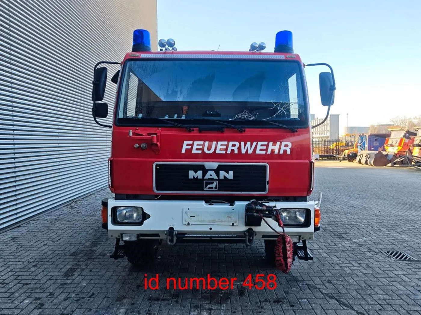 MAN 8.153 4x4 Rotzler Winch! - 8