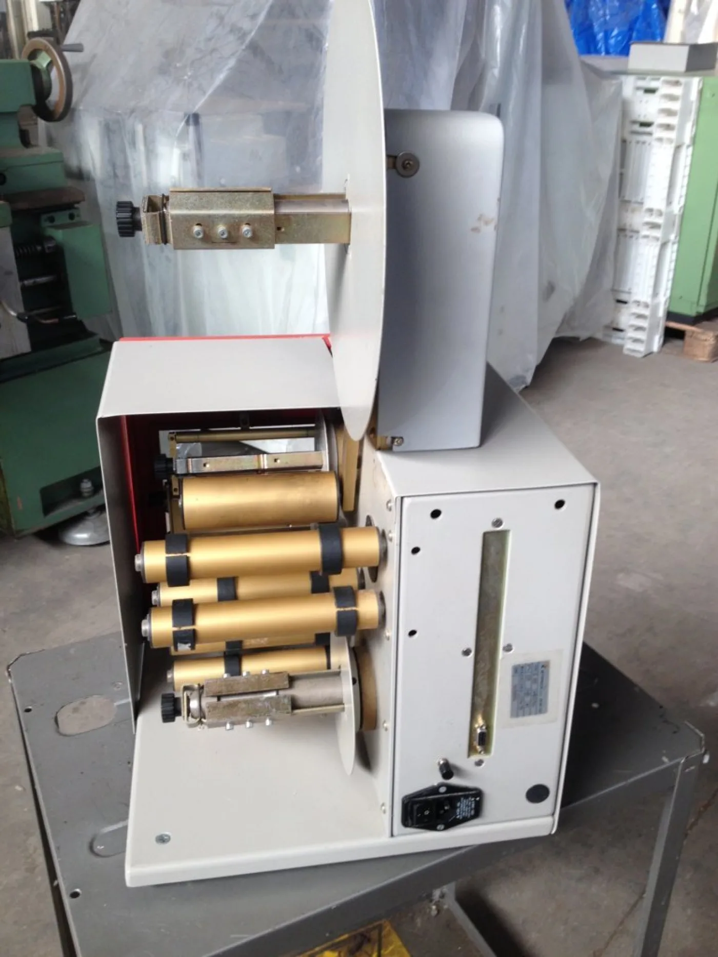 STAMPANTE ETICHETTE A TRASFERIMENTO TERMICO – ETIPACK MOD. E485 - 7