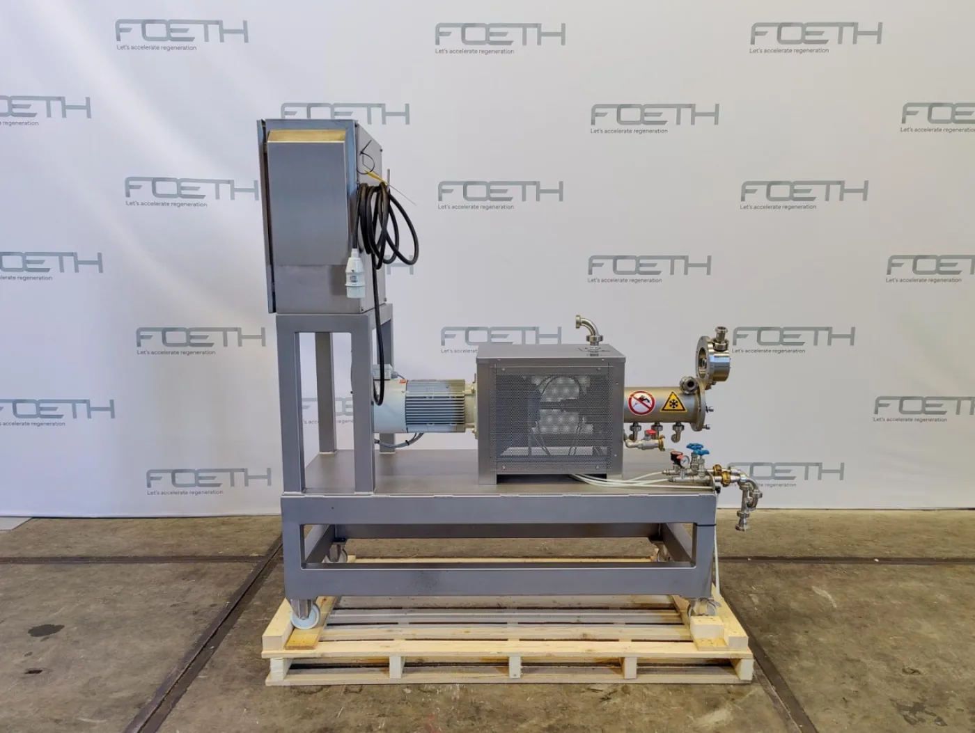 Schröder emulsifier Kombinator VEMK homogeniser"fat/margarine cooler/heater" - Scraped surface heat exchanger - 4