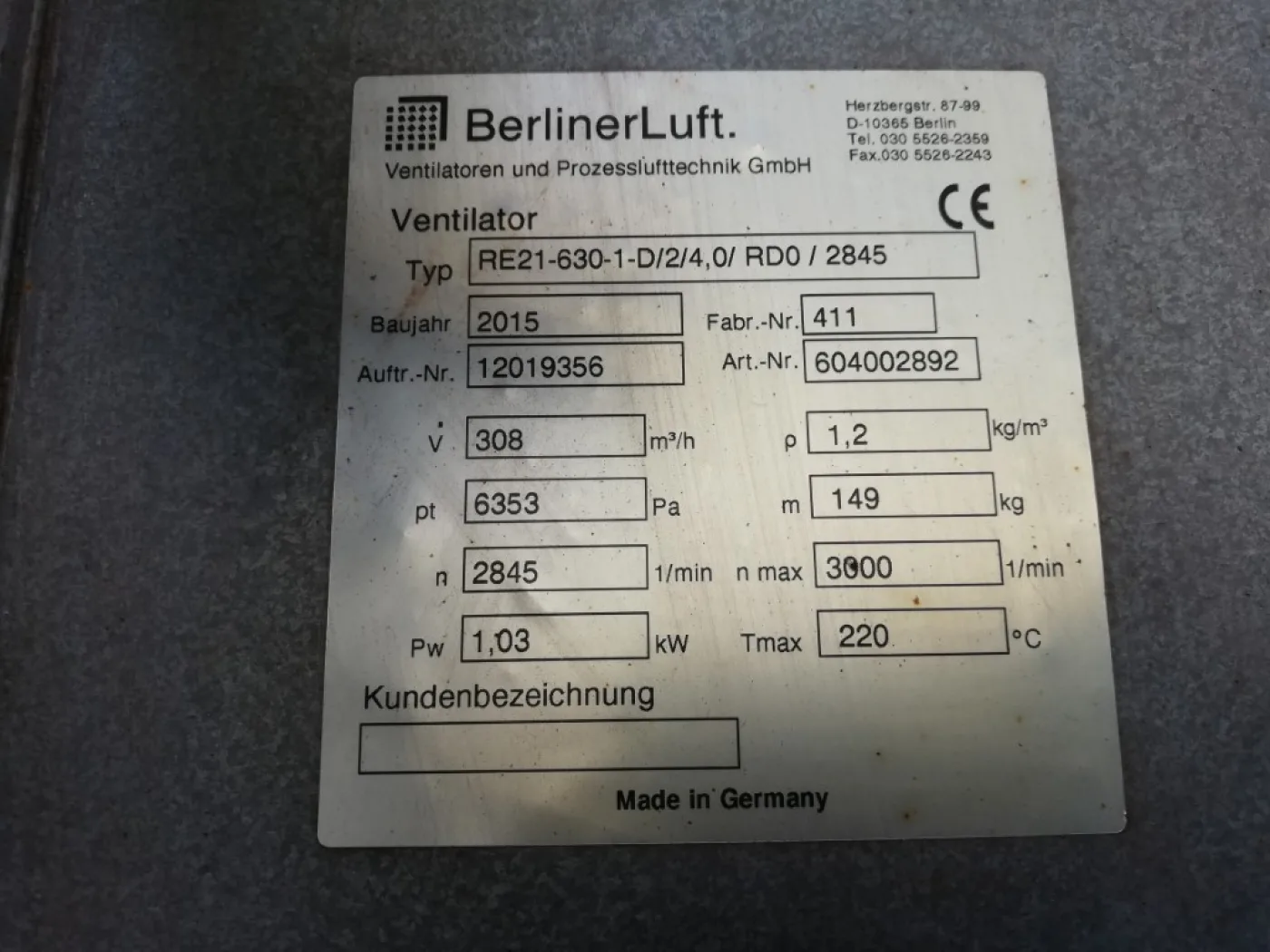 AVN Apparate- Filter und Anlagenbau - Envelope filter - 4