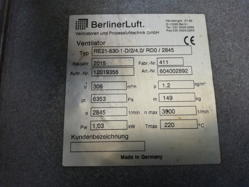 AVN Apparate- Filter und Anlagenbau - Envelope filter