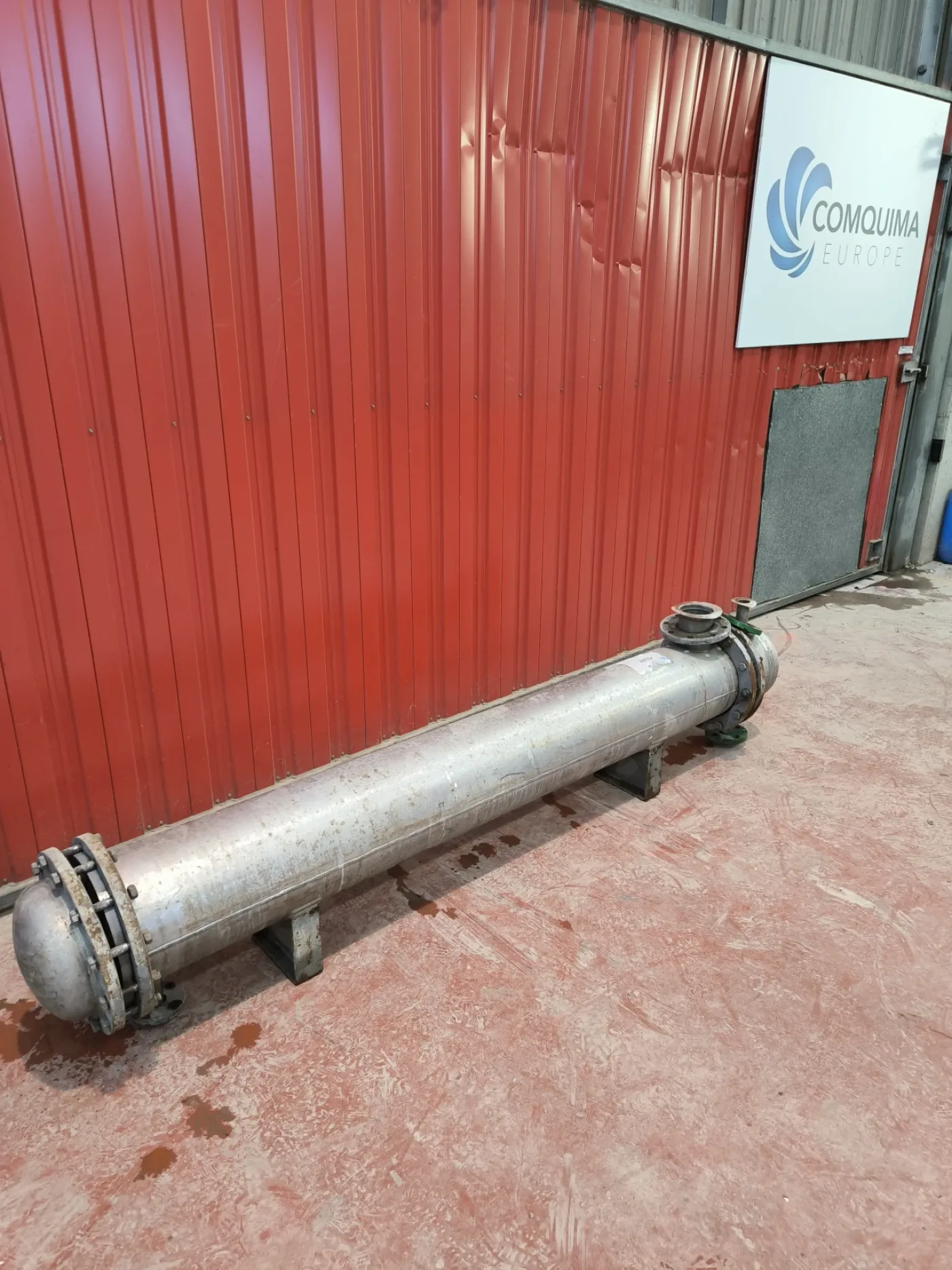 STAINLESS STEEL TUBULAR HEAT EXCHANGER 5.1 M² - 2