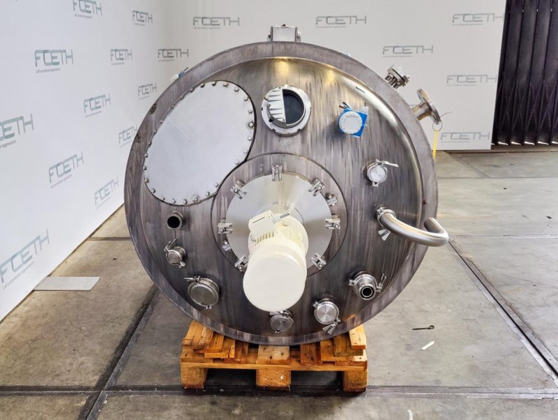 Bunting Titanium ±1200 Ltr - Stainless Steel Reactor
