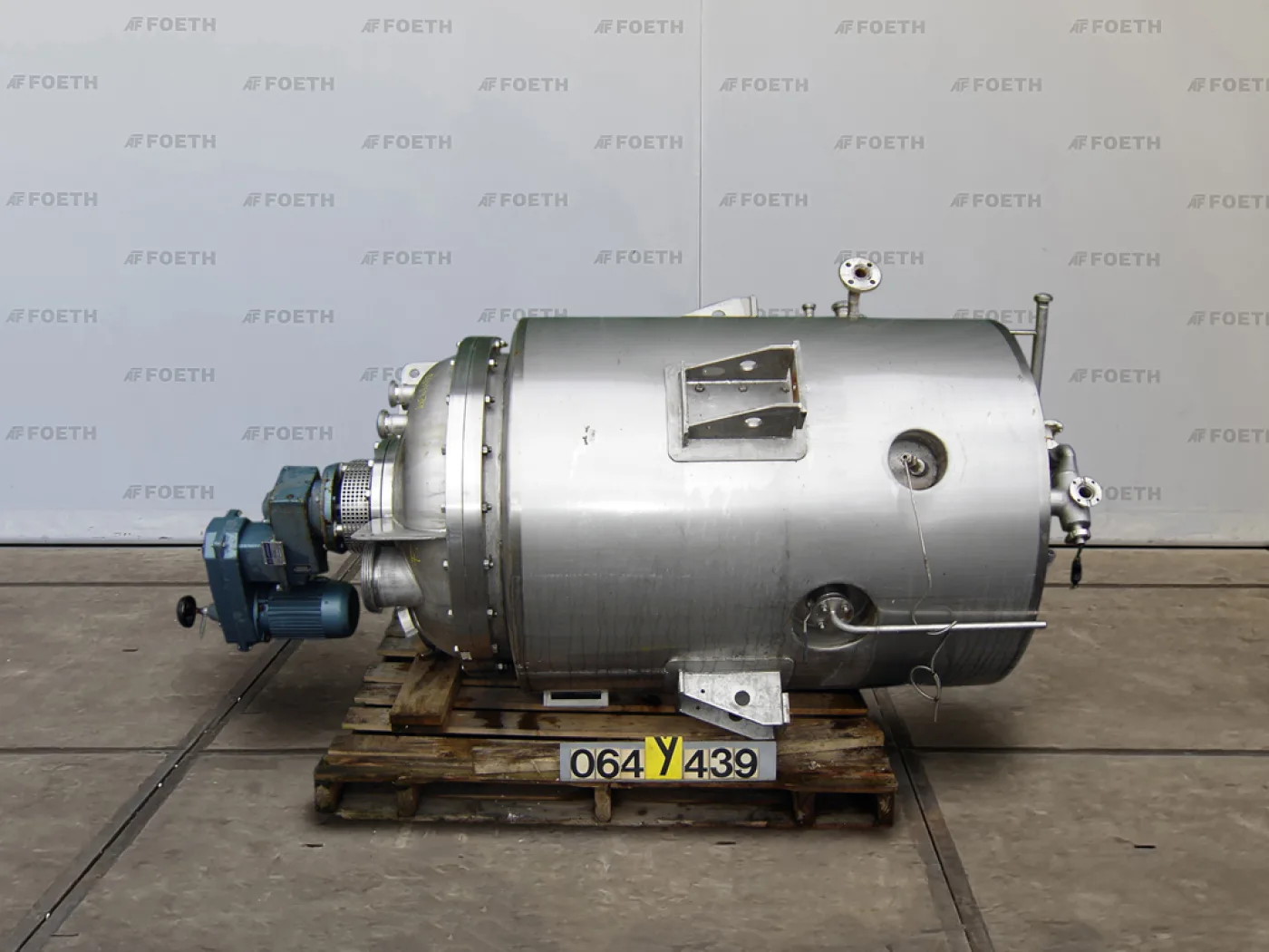 Hoeksma & Velt 800 Ltr - Stainless Steel Reactor - 4