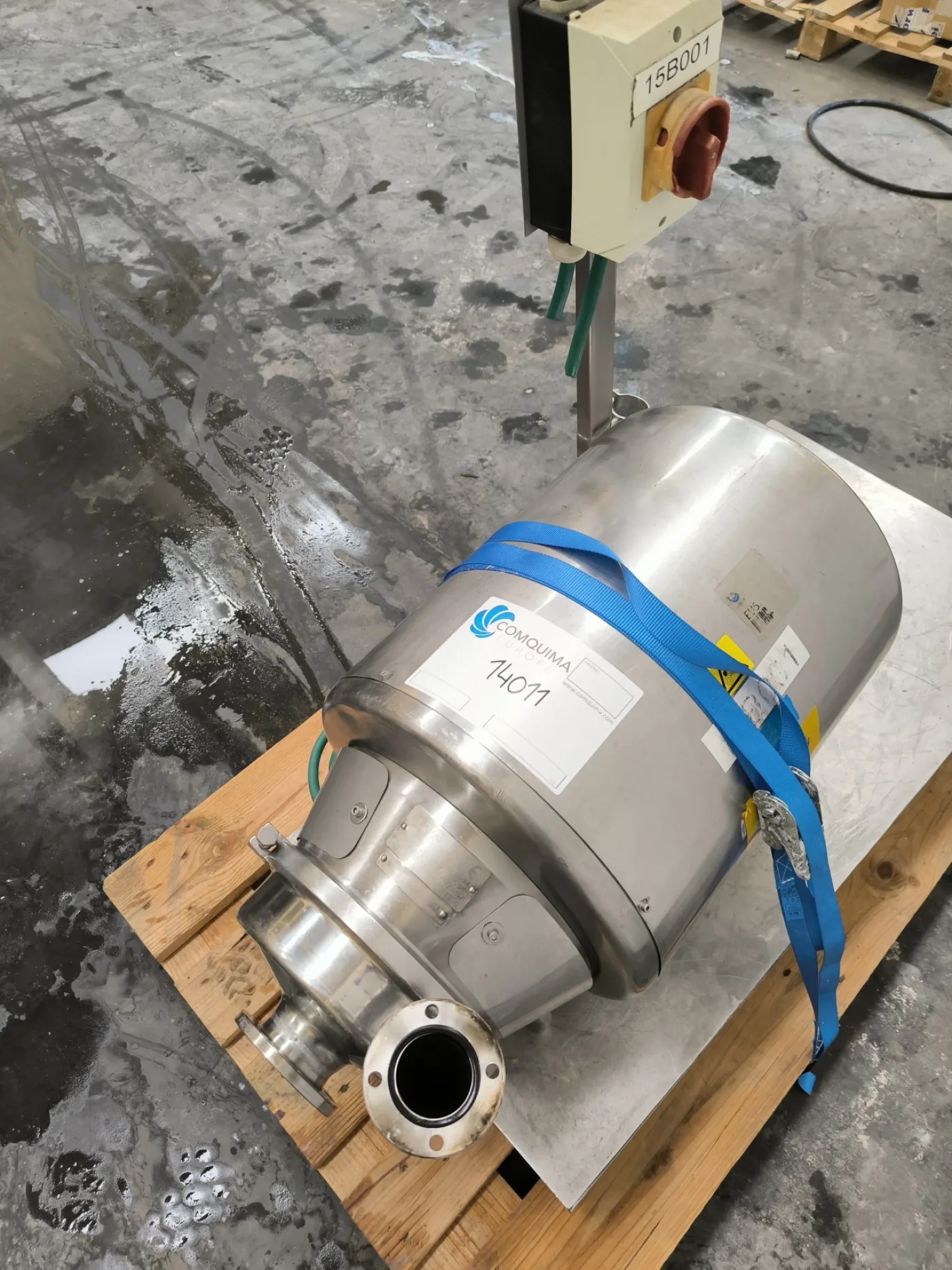 CENTRIFUGAL PUMP INOXPA S-35F 30 M³/H 7.5 KW - 3