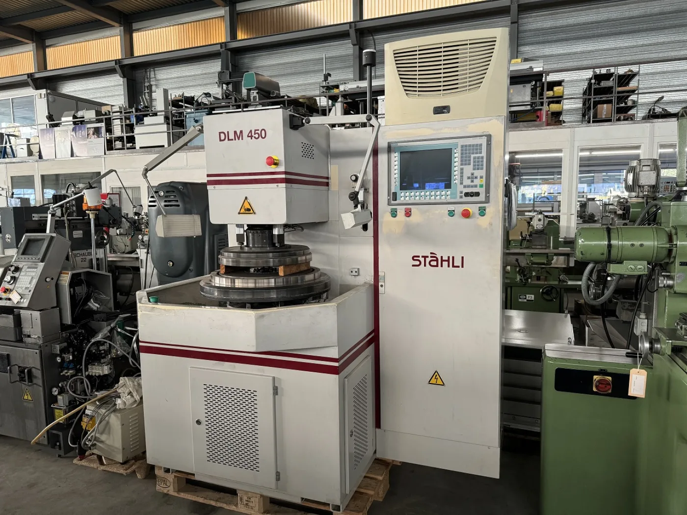 MACHINE A RODER PLAN “STAEHLI” TYPE DLM-450 - 1