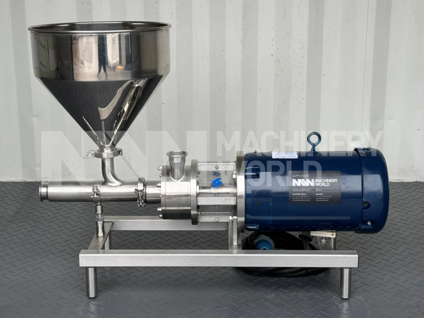 7.5HP Silverson FMX25 Flash Mix Inline High Shear Liquid Powder Blender Dissolver Mixer - 2