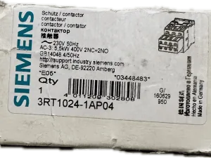Siemens Leistungsschütz 3RT1024-1AP04