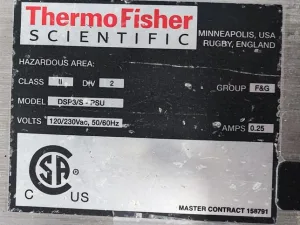 Thermo Fisher DSP3/S-PSU Metalldetektor