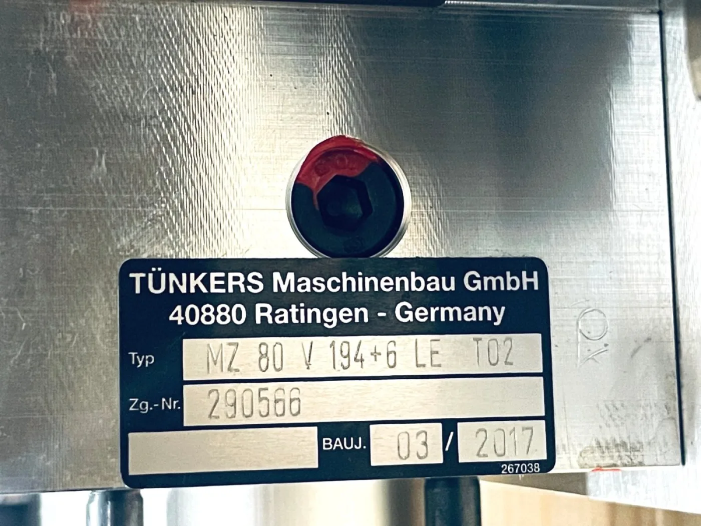 Tünkers Pneumatische Lineareinheit LE200-200 SB T02-4 - 7