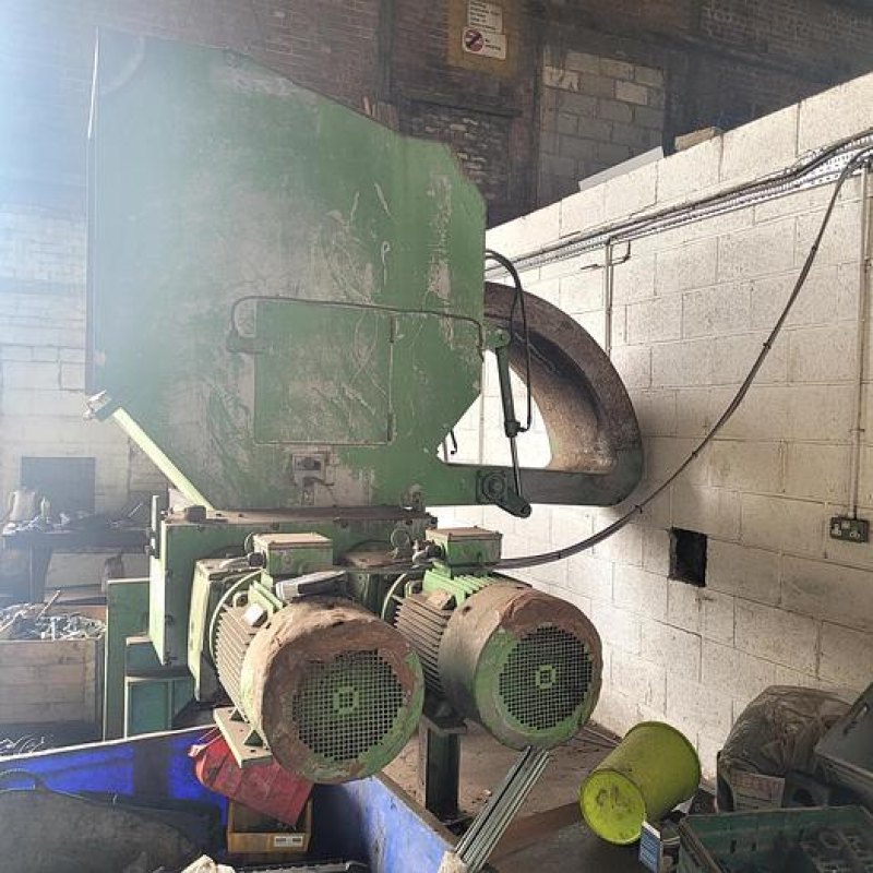 Meltog Heavy Duty Twin-Shaft Shredder W/Ram