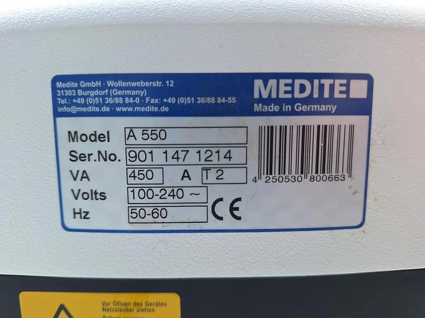 Medite A550 Rotary Microtome - 4