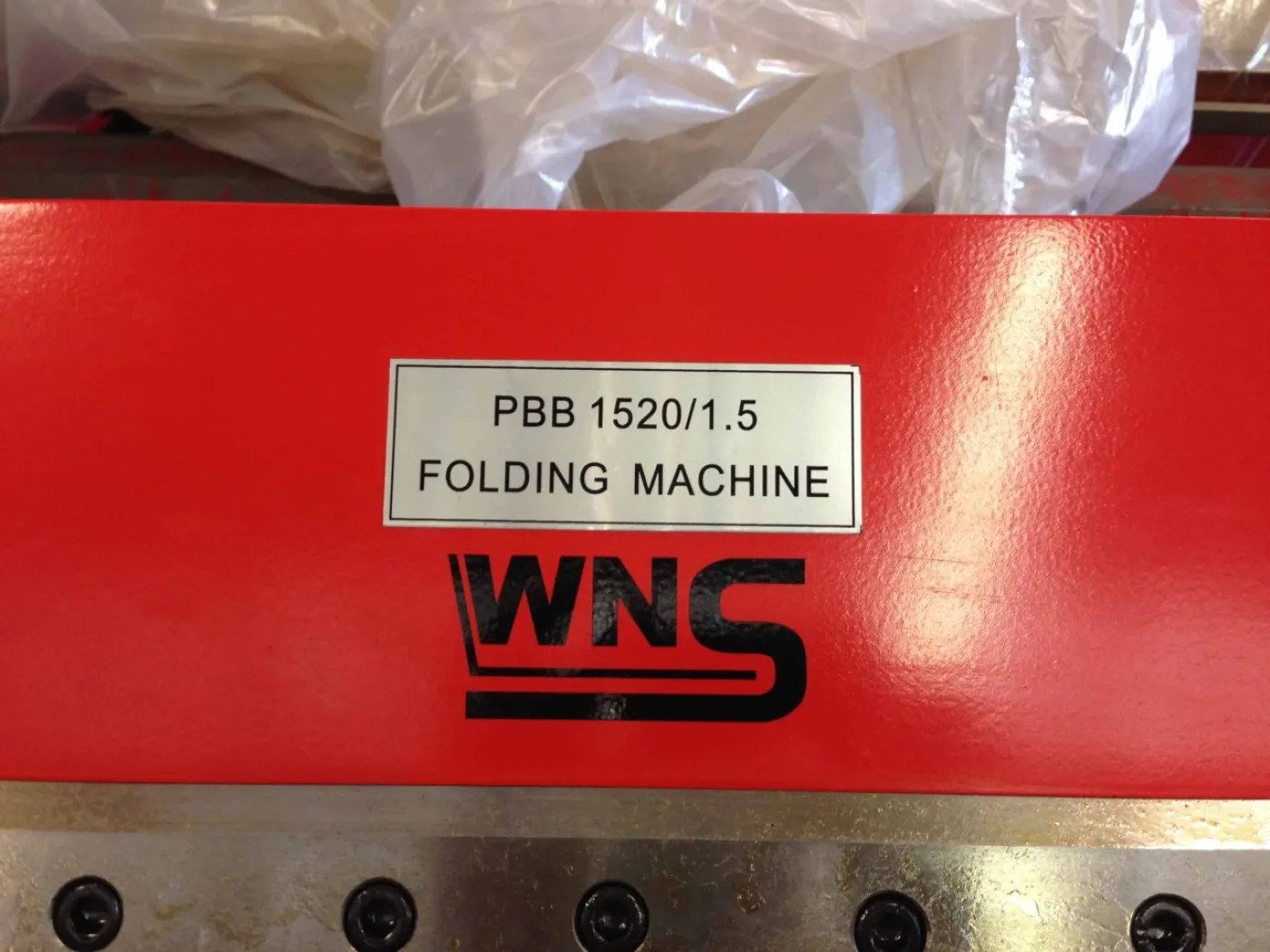 WNS Box & Pan Foot Clamping Folder 1020mm x 2.0mm - WNS - W. Neal Services Ltd - 4