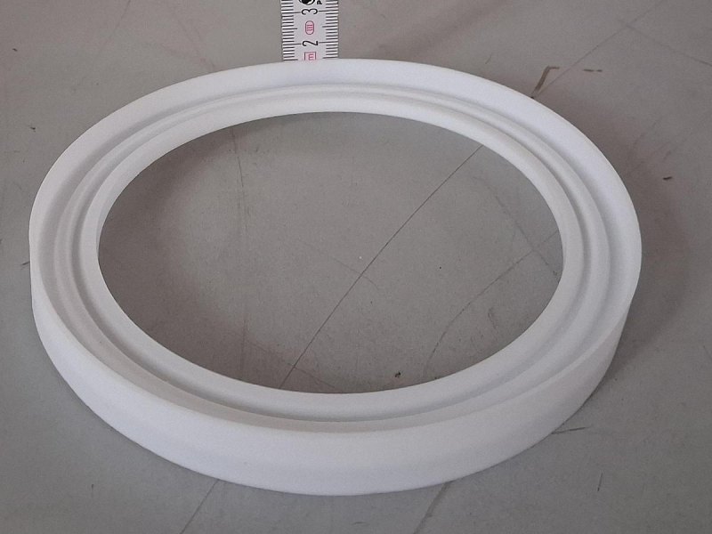 GMP-Dichtung DN 100 – PTFE-Dichtung Typ PF für Glas-Glas-Verbindungen