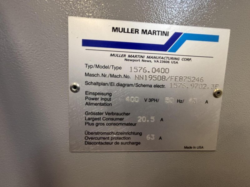 Trilaterale Muller Martini ESPRIT mod.1576