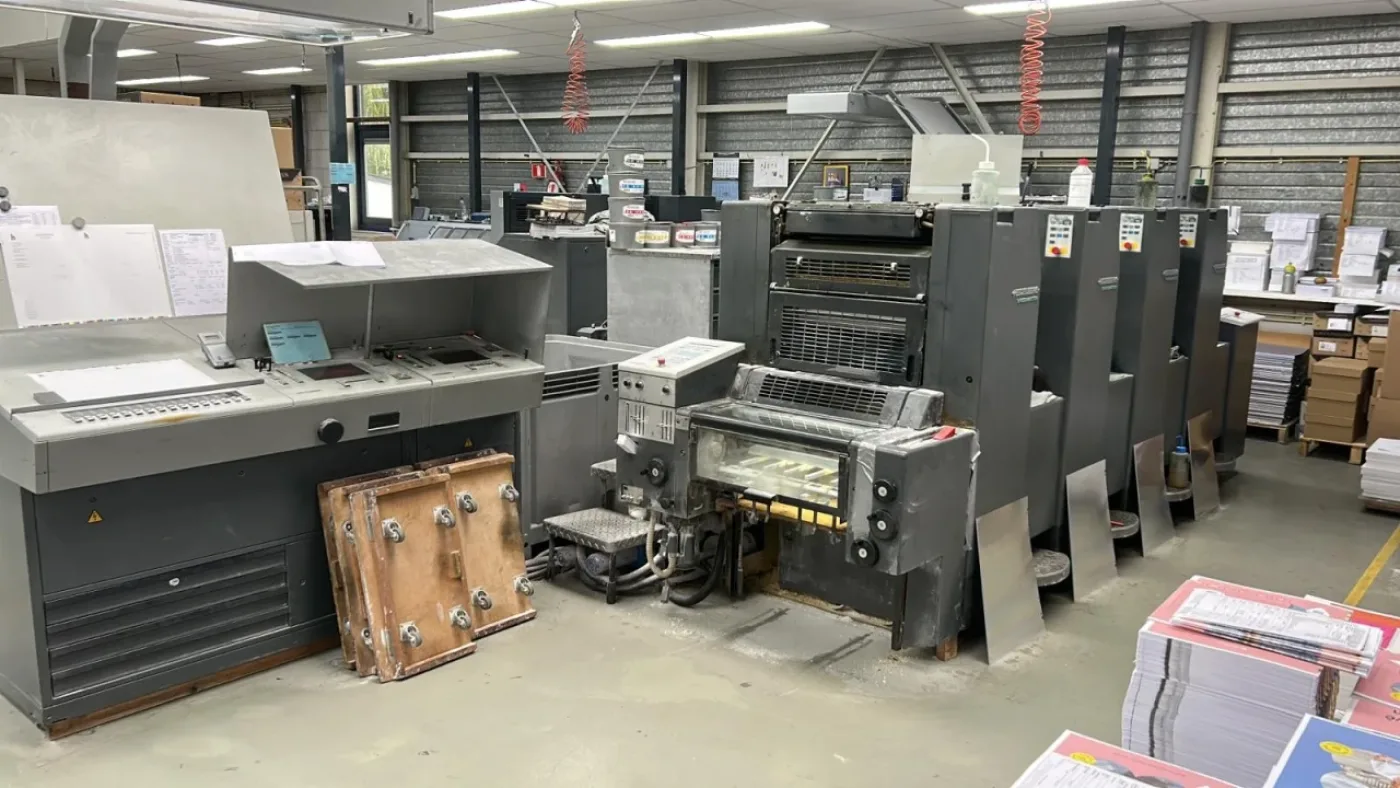 Heidelberg SM 52-4 offset printing press - 1