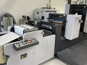 Weigang ZX-450 Intermittent Label Offset