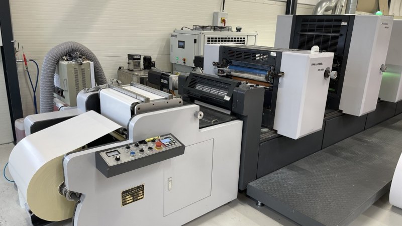 Weigang ZX-450 Intermittent Label Offset