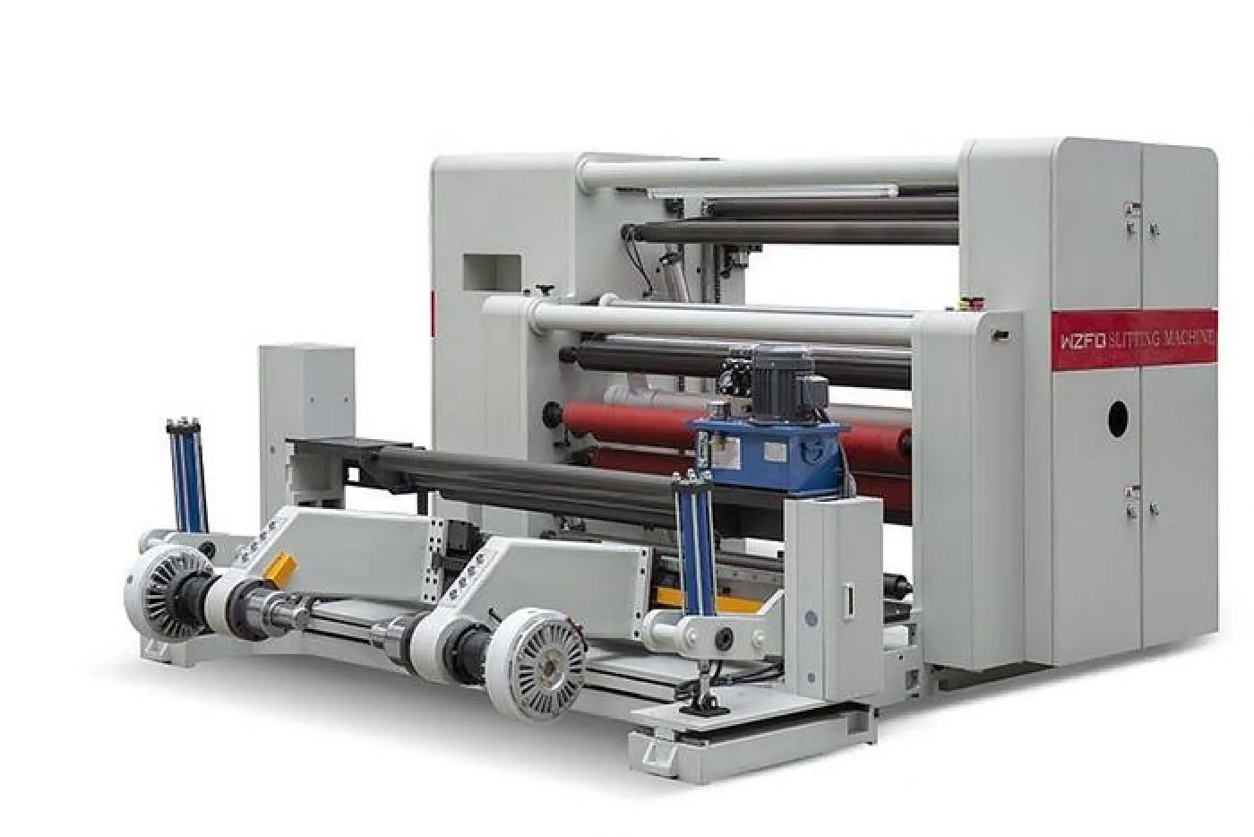 Roll slitting and rewinding machine - 1