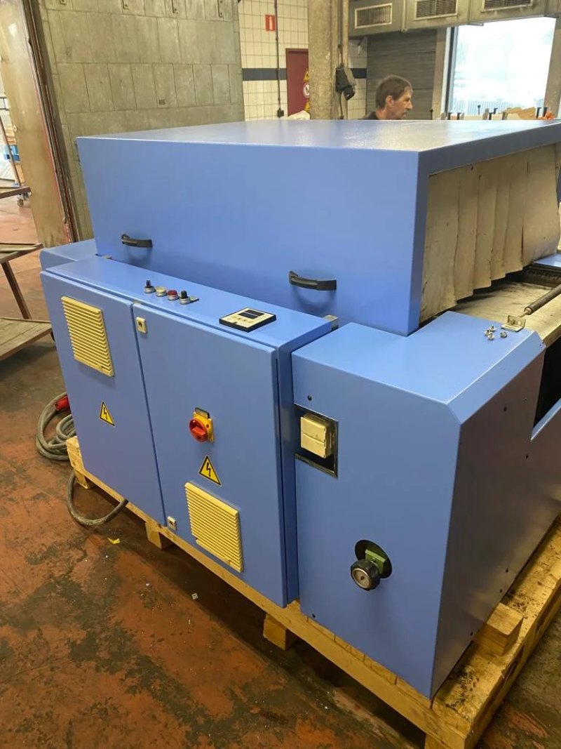 Hausmann Unopacker B 500 empacatadora con túnel de retracción