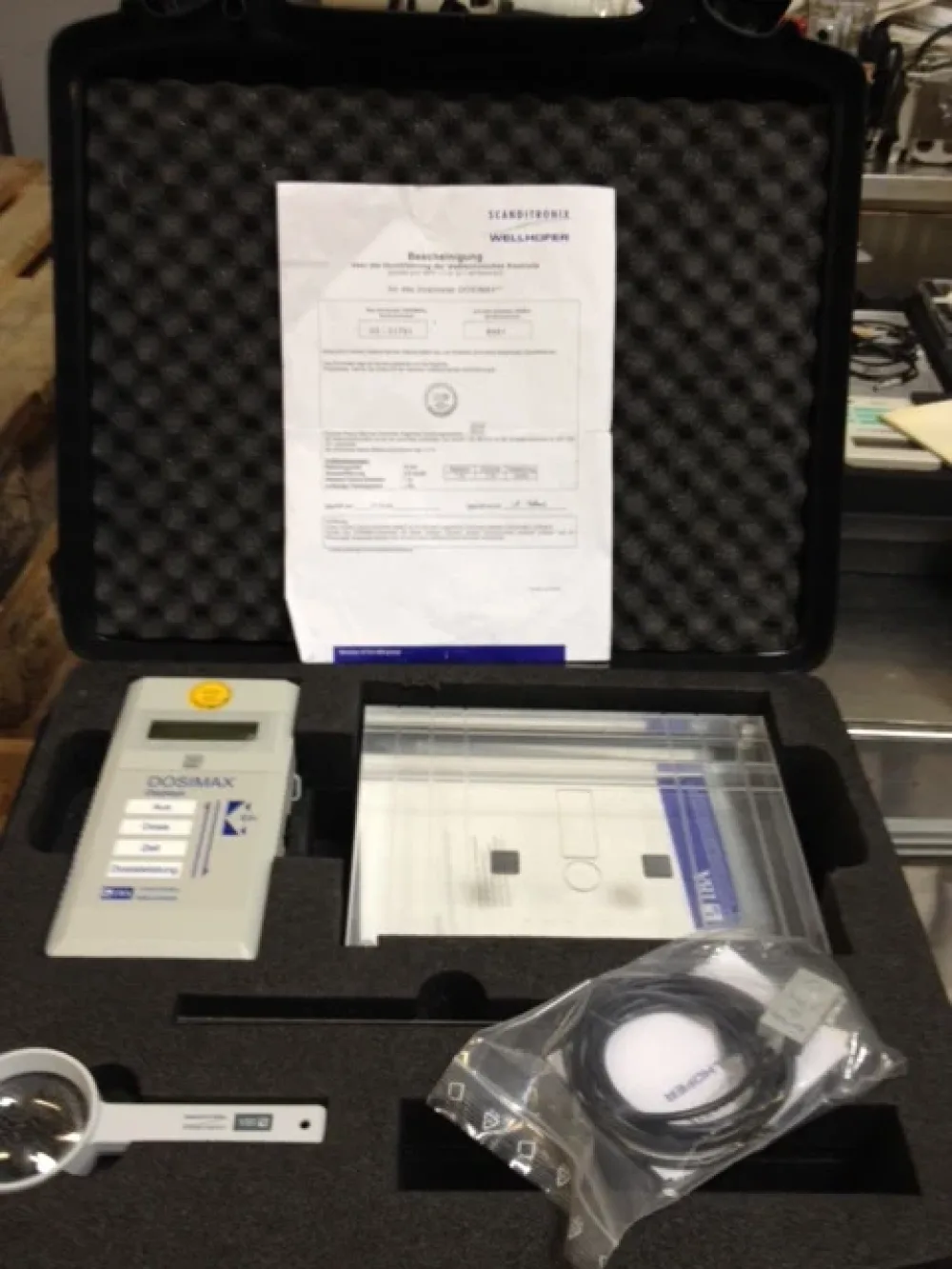 Wellhöfer Dosimax Dosimeter inkl. Koffer