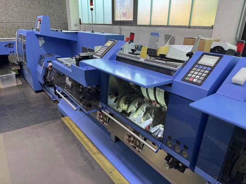 Muller Martini Primera MC saddle stitcher