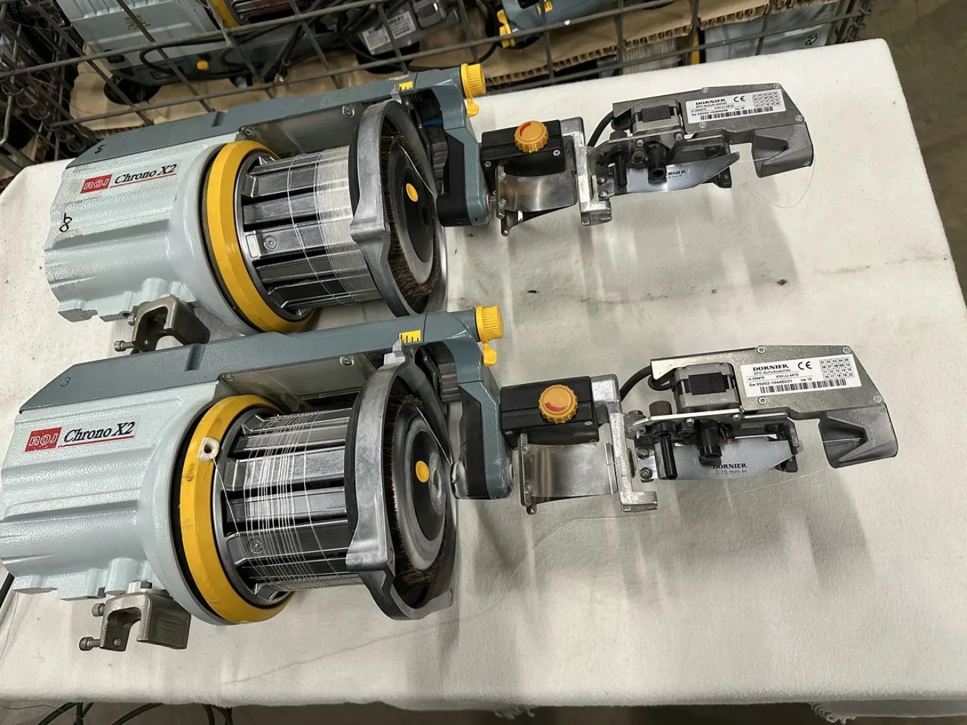 42x IRO - Chrono X2 weft feeders with Dornier EFC weft insert brake - 4