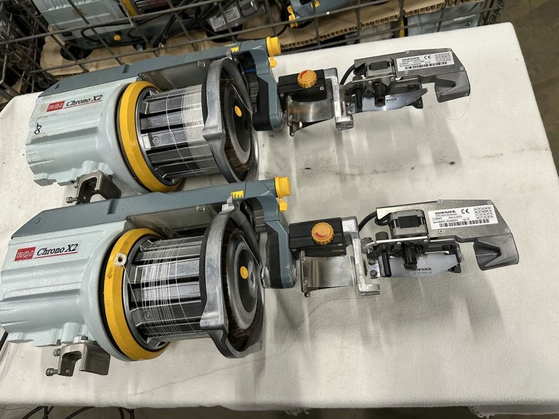 42x IRO - Chrono X2 weft feeders with Dornier EFC weft insert brake