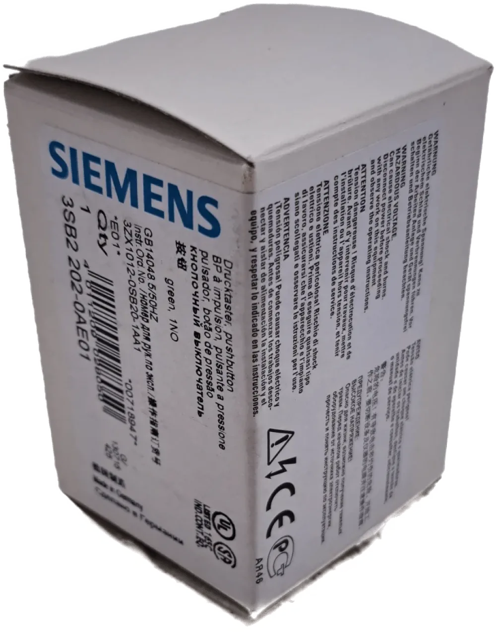 Siemens 3SB2202-0AE01
