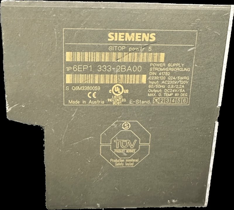 Siemens SITOP power 5 A 6EP1333-2BA00